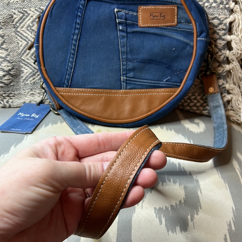 MYRA BAG Janesa Valoran Small & Crossbody Bag Denim Collection - Picture 6 of 10